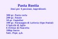 Pasta Rustia